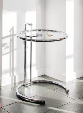 现货 德国ClassiCon Adjustable E1027高度可调节不锈钢茶几q