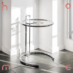 现货 德国ClassiCon Adjustable E1027高度可调节不锈钢茶几q