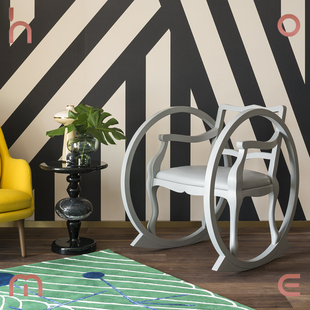 现货 法国Maison Dada TICKING CLOCK现代设计艺术搖搖椅 成人版