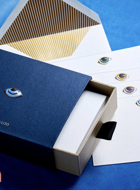 ho+me現貨 美國L' OBJET X LITO 限定款奢华眼睛圖案卡片 礼品