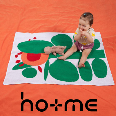 Slowdown幼儿针织盖毯