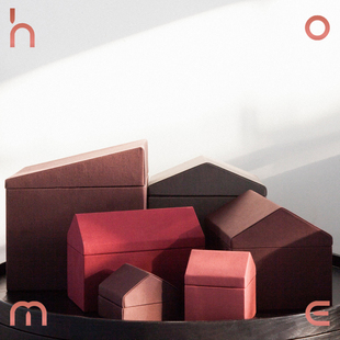 現貨 丹麦Audo Cph 屋中屋手工家庭办公桌面收纳盒 首饰盒 多款