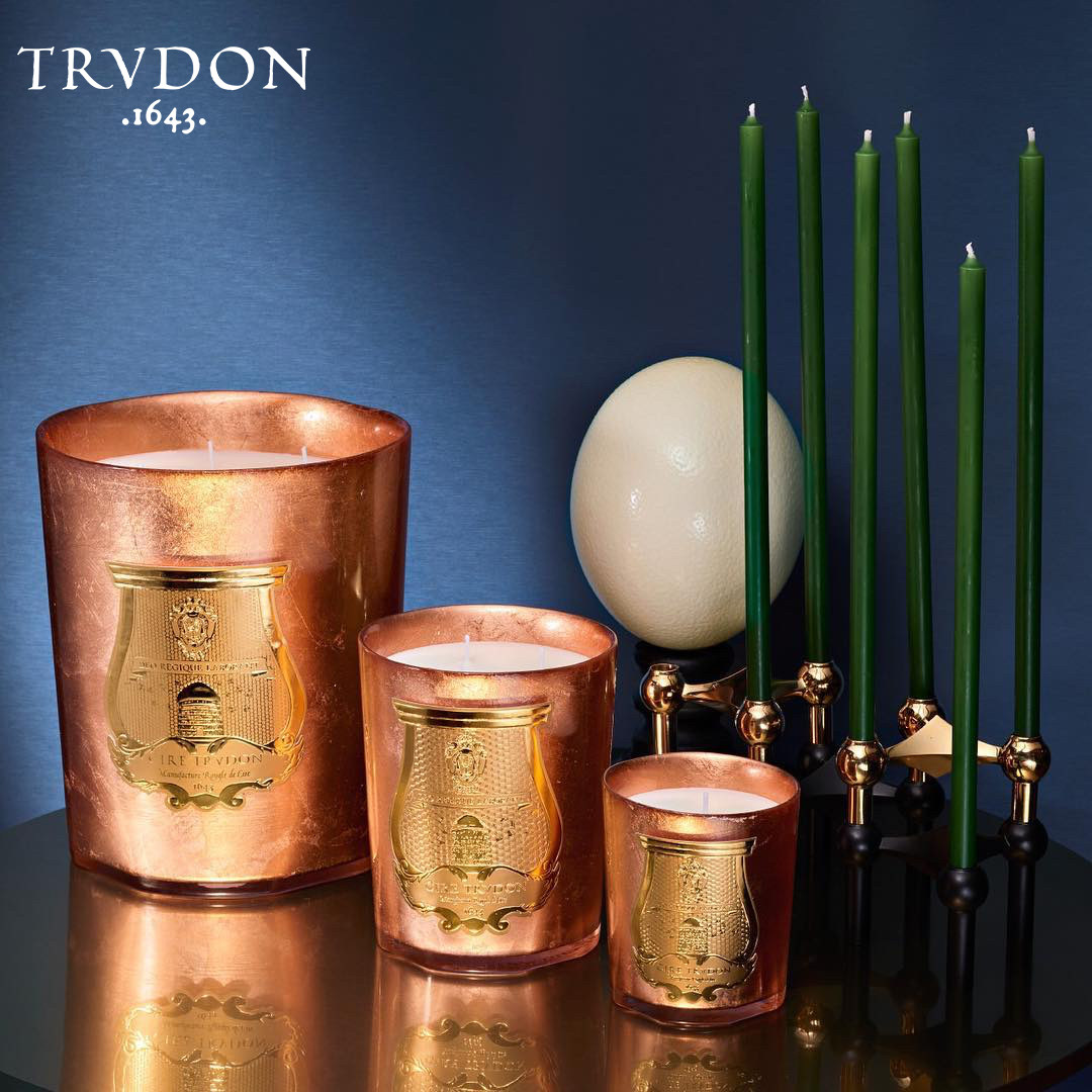 现货 法国正品Cire Trudon 限量款玫瑰金色皇室家居香氛香薰蜡烛