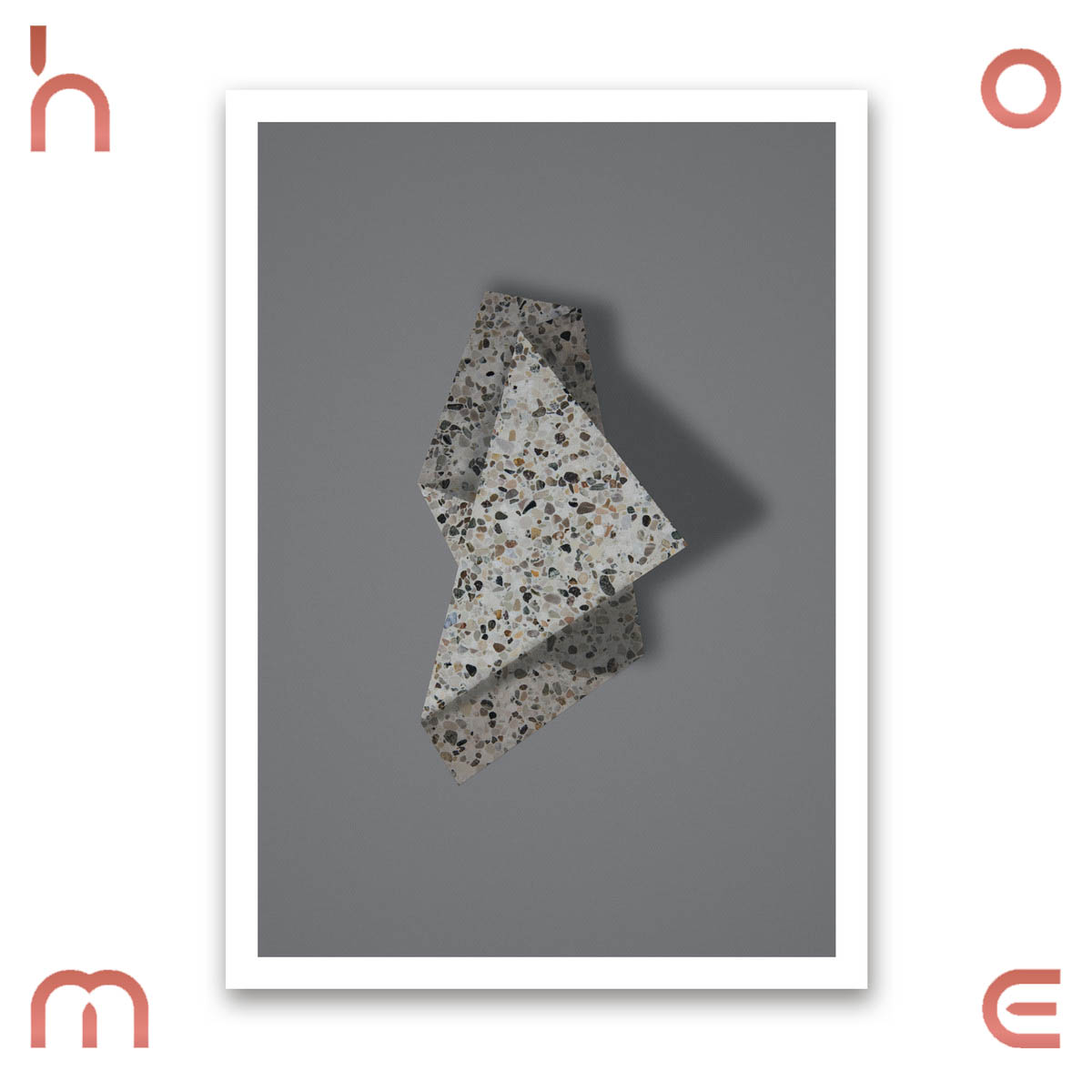 丹麦3D水磨石装饰海报