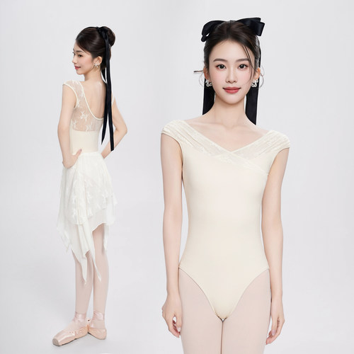 夏季新款成人芭蕾舞练功服体操服