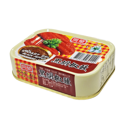 台湾原装同荣特选黑胡椒鳗100g