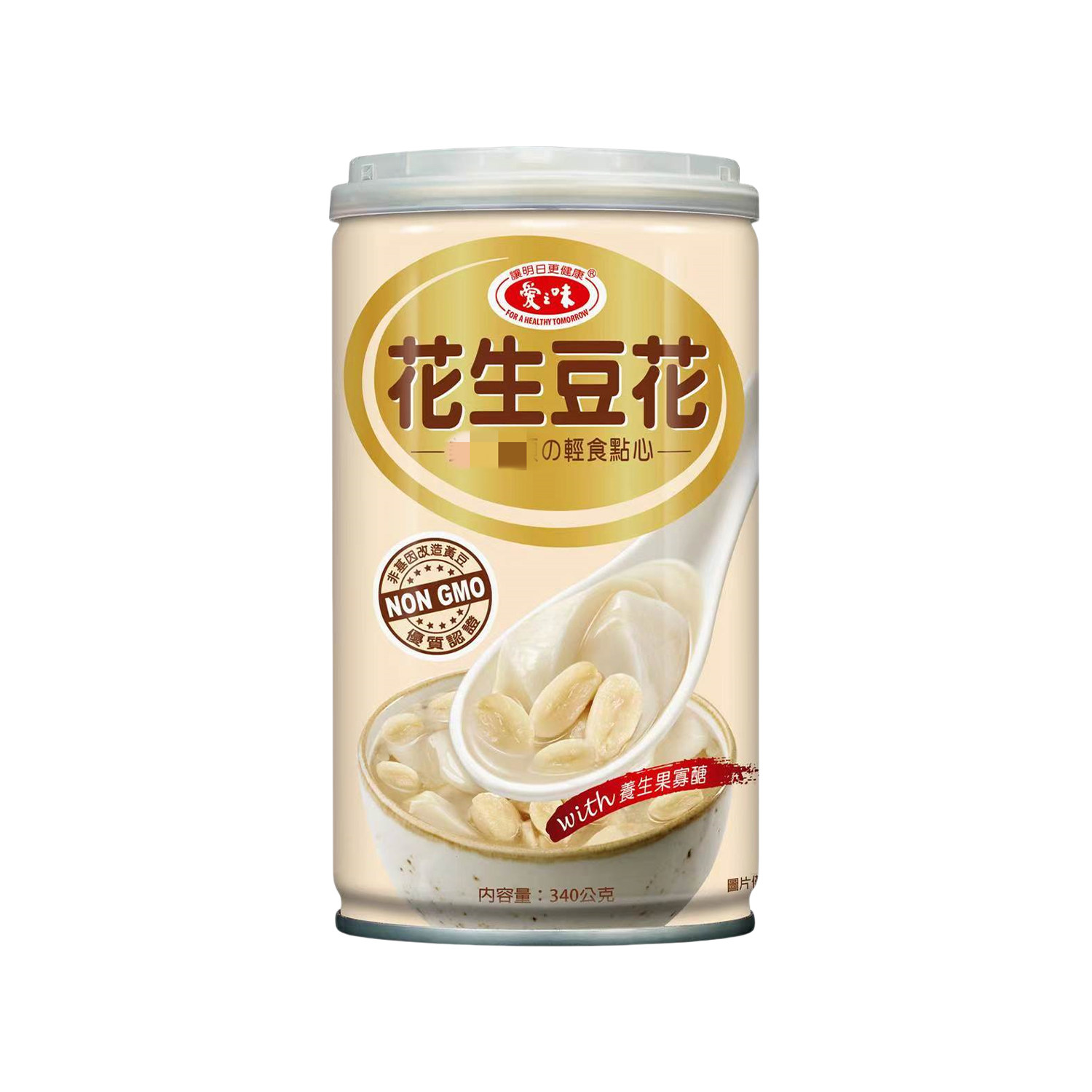 六罐包邮台湾原装爱之味花生豆花340g人气热卖午茶甜品冷藏好吃