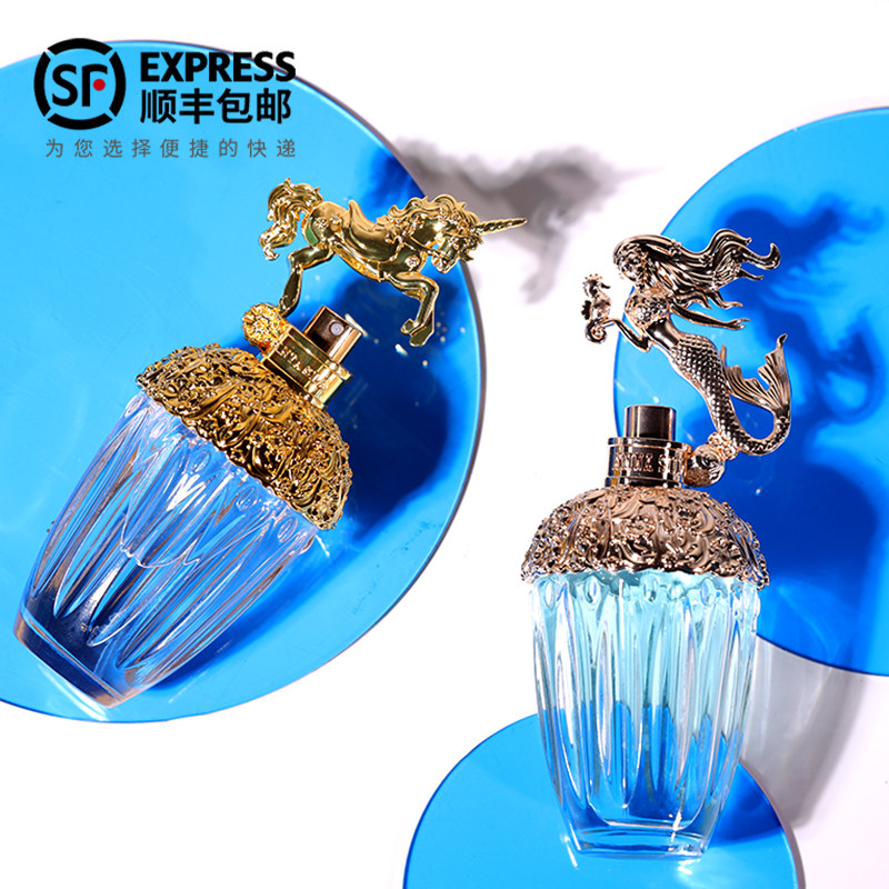 annasui苏安娜苏筑梦人鱼美人鱼天马独角兽清新淡香水套礼盒女士