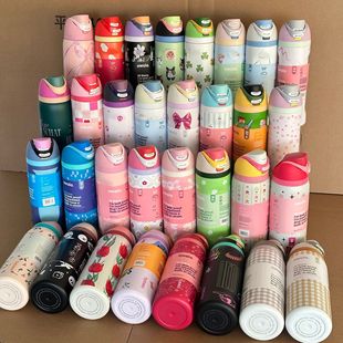 Owala保温杯Freesip史努比联名款手提吸管双饮口运动车载便携水杯