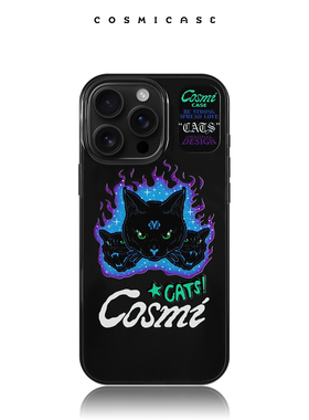 CosmiCase 靛火灵猫 透黑手机壳适用于iPhone17/17Pro/17ProMax