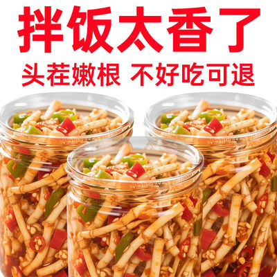 头茬】凉拌折耳根即食罐装酸辣剁椒下饭菜药食滋补鱼腥草无桔梗