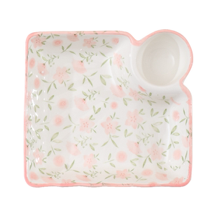 高颜值好看的饺子盘家用2023新款饺子盘陶瓷醋碟饺子盘网红ins风