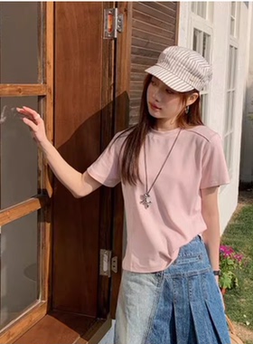 3-17F   春夏新款依翠丝简息短袖T恤  6207