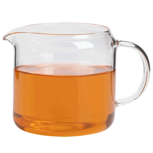 班意 高档玻璃公道杯耐热耐高温加厚分茶器茶海功夫茶具小号公杯