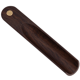 班意 黑檀实木茶勺茶匙茶铲 实木茶夹功茶具茶道六君子零配件