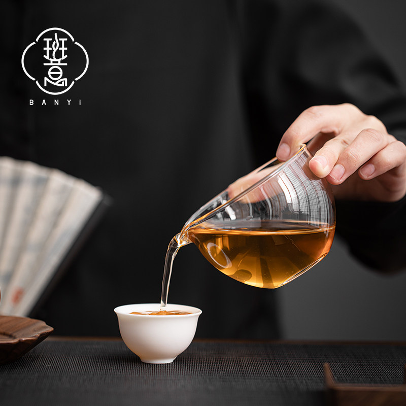 班意日式透明公道杯高硼硅玻璃加厚圆形匀杯公道杯玻璃公道杯,餐饮具,公道杯,淘宝优惠券,粉丝福利购,淘宝优惠卷