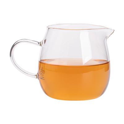 玻璃公道杯迷你茶海耐高温分茶器300ML小号公杯加厚功夫茶具配件