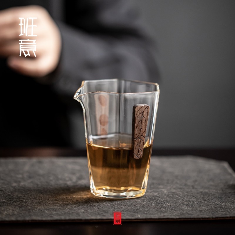 班意玻璃匀杯茶海分茶器图片