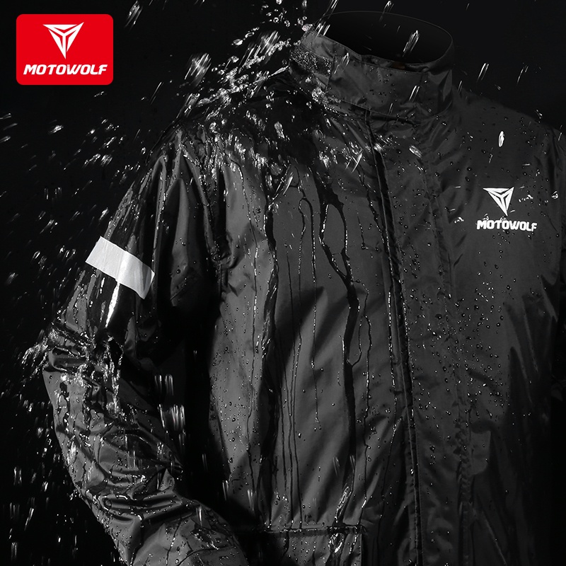 摩托机车雨衣雨裤电动车骑行士分体套装防暴雨单人外卖雨披服男女