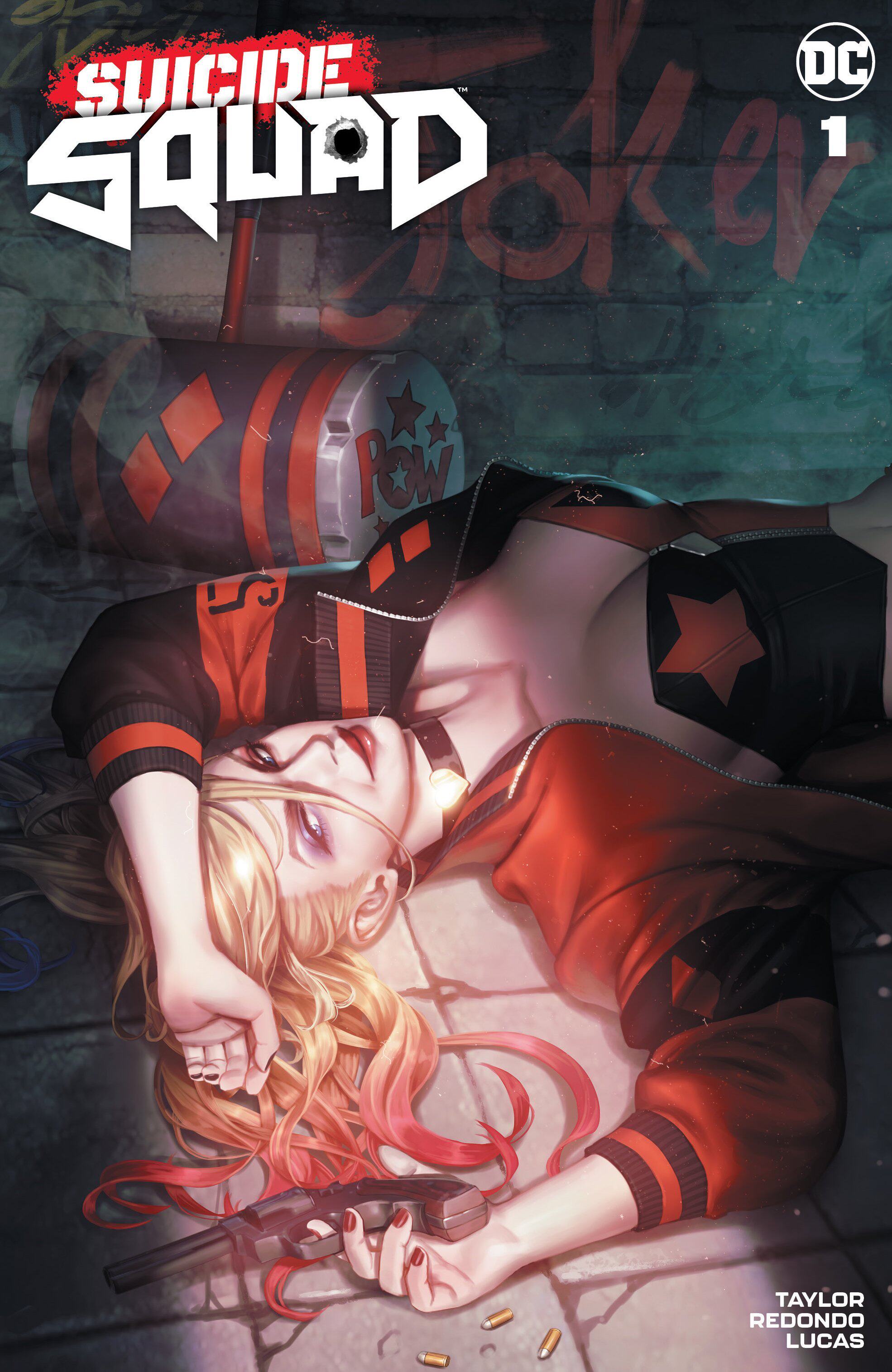 自杀小队 suicide squad #1 woo-chul lee 哈莉奎茵 限定变体海报