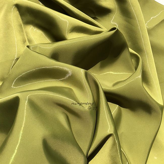 光亮灯光装饰设计师记忆水晶丝缎丝滑舞蹈服舞台布料风衣裙子面料