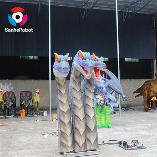 山海经神兽造型巨型怪兽模型制作机电怪兽厂家制作