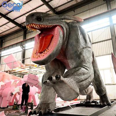 大型仿真怪物怪兽模型景区公园城市广场房地产展览电动雕塑厂家
