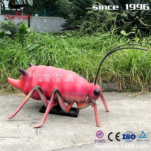 仿真昆虫主题场馆红外感应机械模型互动娱乐产品仿真动物生产