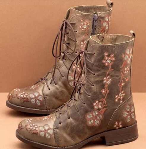 plus size 43 women martin boots flat boots女马丁靴大码短筒