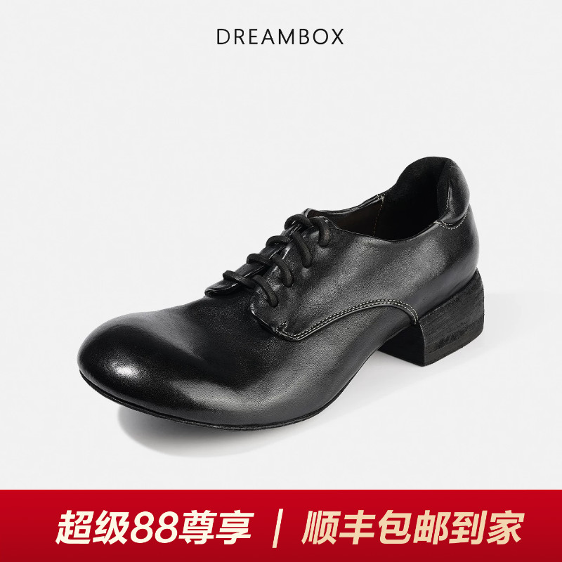 高档轻奢水洗马皮小皮鞋