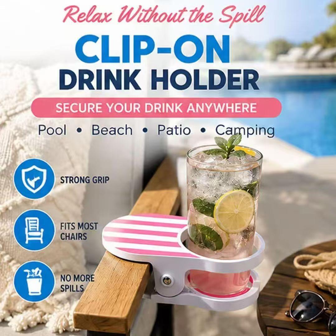 新款甜美Mays Clip-On Drink Holder桌边夹式饮料架