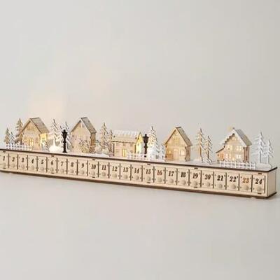 Home Reflections Christmas Village Advent Calendar 村临