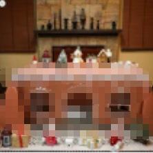 Gingerbread House Christmas Tablecloth 姜饼屋桌布