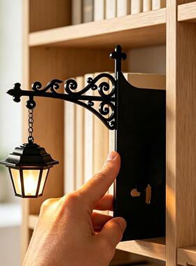 Library Lantern-Decorative Bookshelf Lighting 装饰书架照明