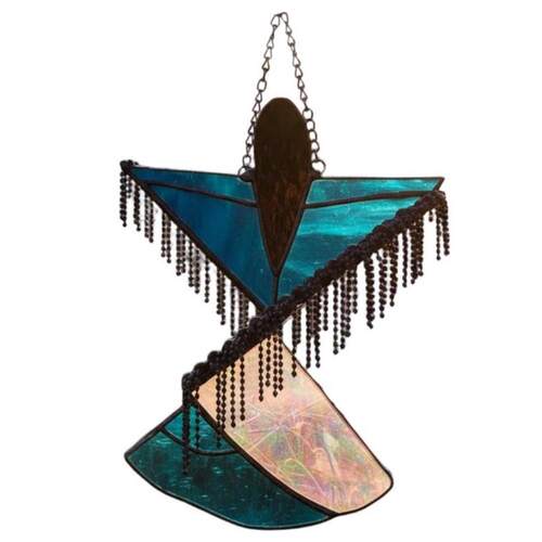 Stained Dancer Wind Chime 彩绘舞者风铃装饰摆件