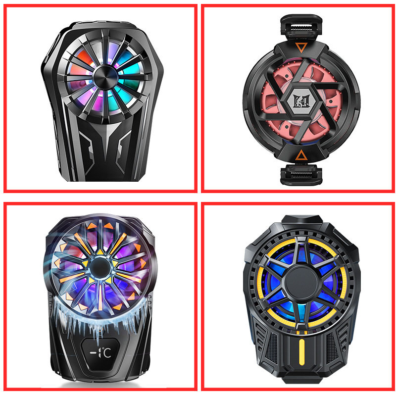 充电手机散热器无线续航半导体静音直播吃鸡小米专用磁吸降温神器