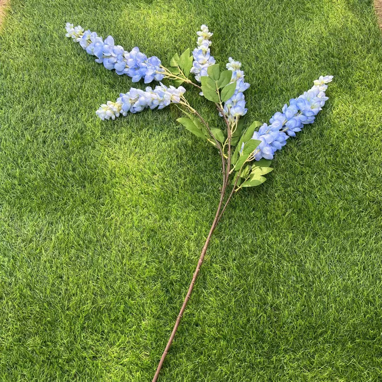 仿真阿勃勒紫藤花垂吊紫藤花仿真绢花婚礼礼堂吊顶装饰仿真花