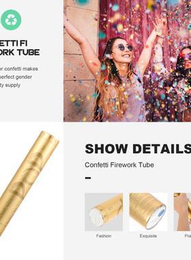 2pcs Gender Reveal Confetti Cannon Bundle Baby Reveal Party