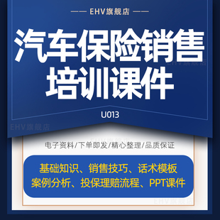 汽车保险销售电话销售话术技巧流程开单续保理赔知识培训PPT课件汽车保险案例分析理赔课件电话销售话术流程