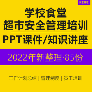 学校食堂超市安全管理制度从业人员培训课件财产使用登记表清单食品安全事故知识讲座学习调查问卷报告