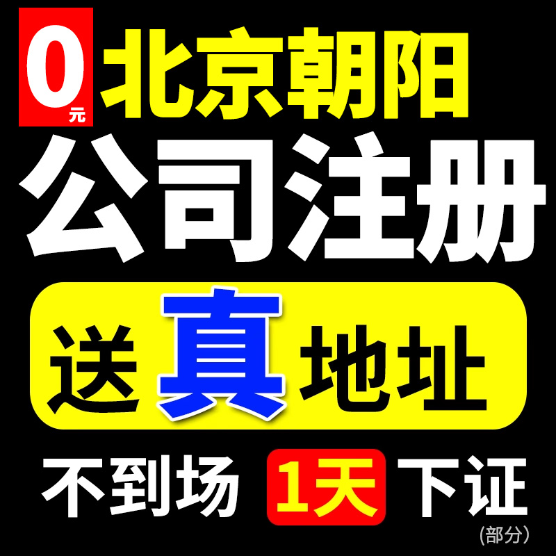 北京市朝阳区公司注册营业执照代办企业变更注销地址挂靠办理记账