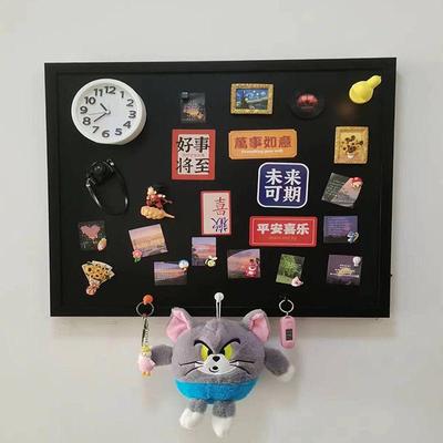 磁吸电表箱黑板DIY免打孔遮挡配电箱墙面遮丑磁吸空气凤梨isn风