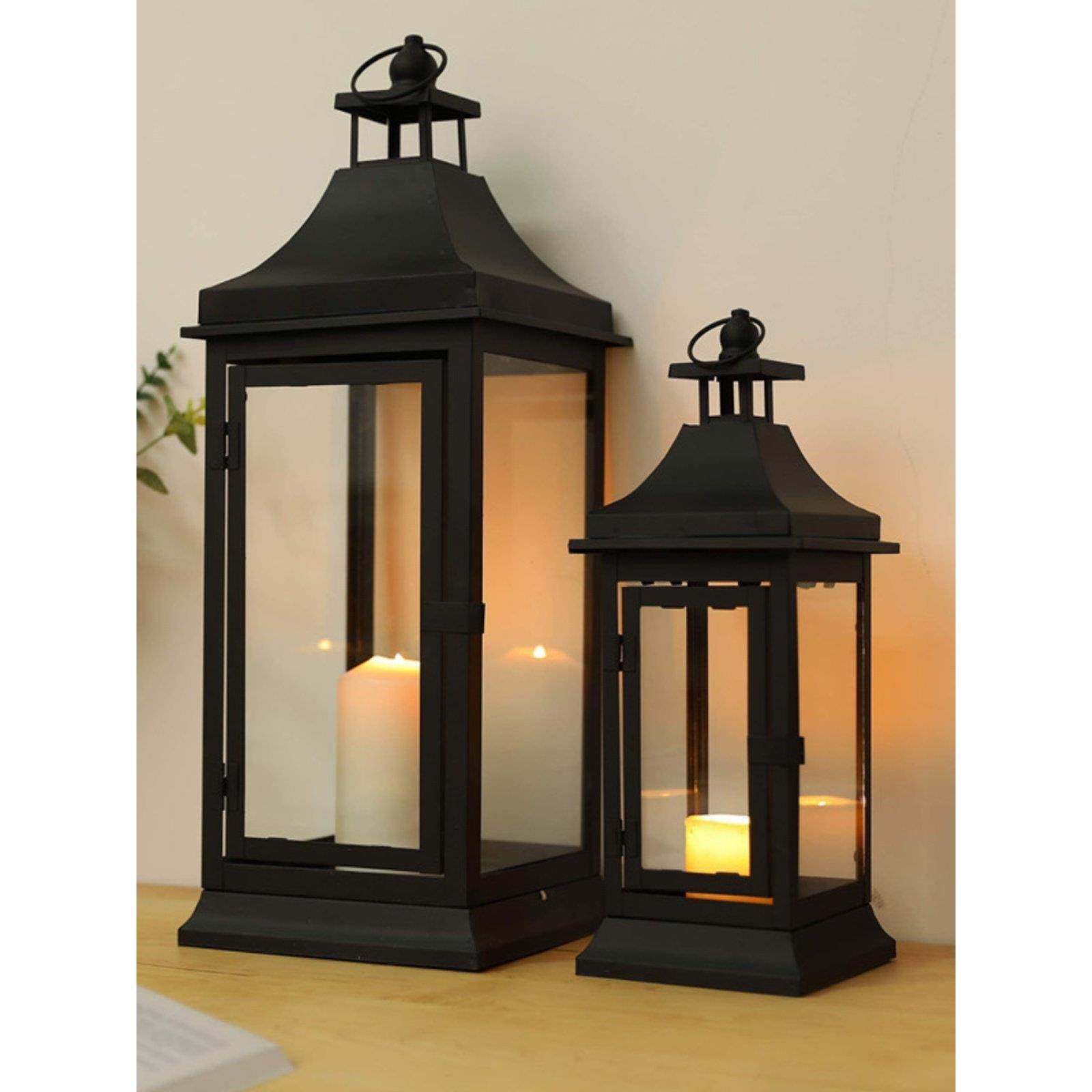 户外欧式简约复古铁艺玻璃防风蜡烛台庭院防风灯浪漫婚庆摆件,家居饰品,烛台,淘宝优惠券,粉丝福利购,淘宝优惠卷