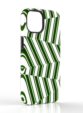 菲林二合一magsafe手机壳苹果12pro适用于iPhone14plus高级小众15max白绿色线条13mini磁吸软壳双层全包进口