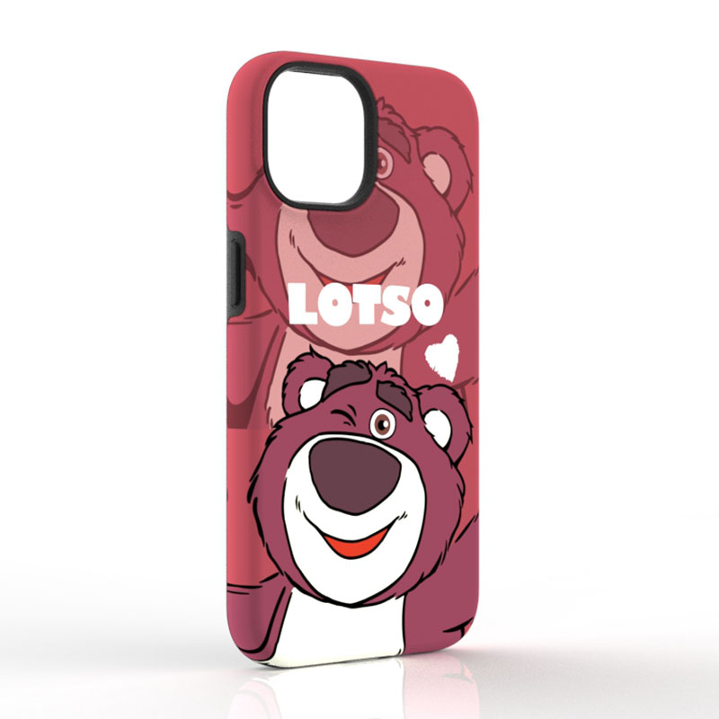 草莓熊iphone菲林二合一手机壳