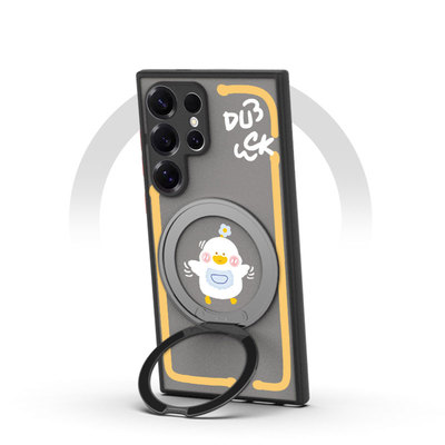 三星s24ultra旋转支架磁吸手机壳