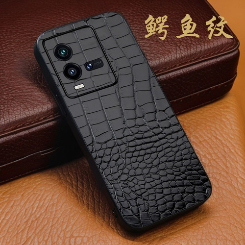 适用iqoo10鳄鱼上下纹qoo10pro商务至臻3Diqoo12真皮磁吸iqoo10高端防摔iqoo11全包iqoo9月梵希新款手机壳