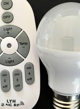 E27 Dimmable Led Bulbs Light AC 85-265V 7W Colorful Changing