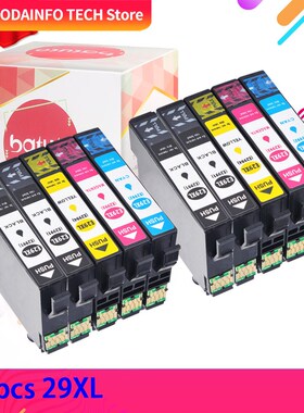 10 PCS T29 29XL compatible For Epson ink Cartridges t2991xl