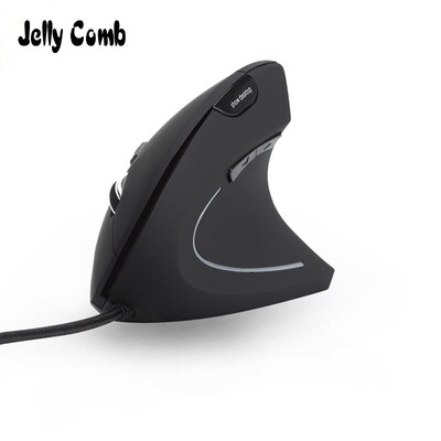 Wired USB Cable Vertical Mouse for Laptop PC Right Hand Smal